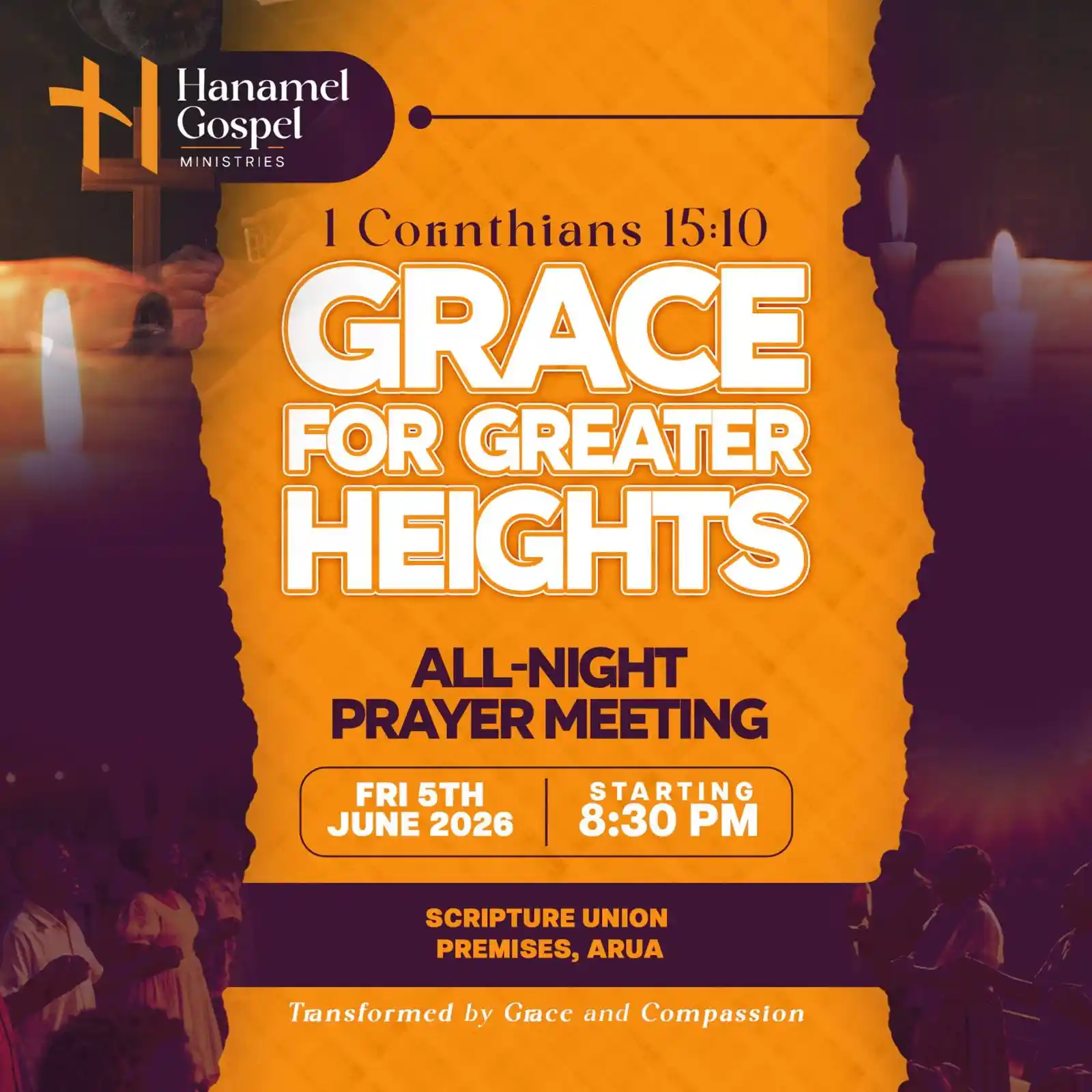 Grace for Greater Heights flier