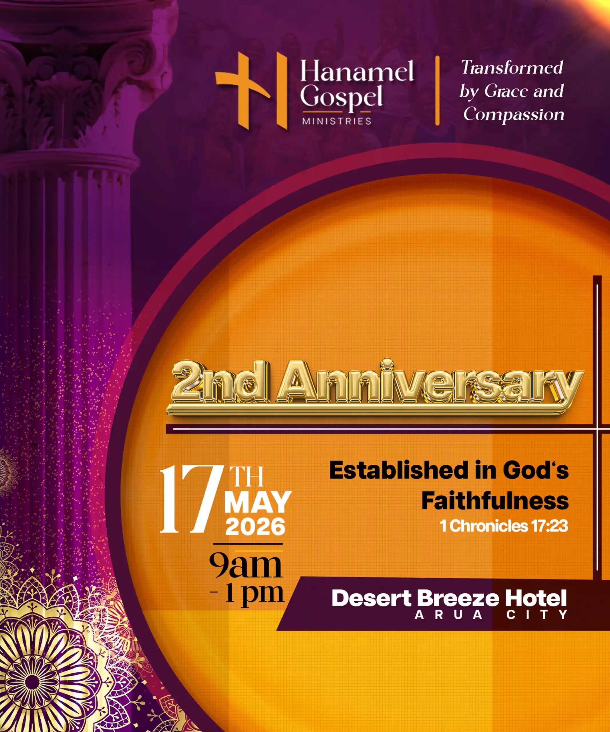 2nd Anniversary Celebration flier